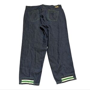 Rocawear Jeans Baggy Linen Cotton Blend 50 x32 Y2K Retro